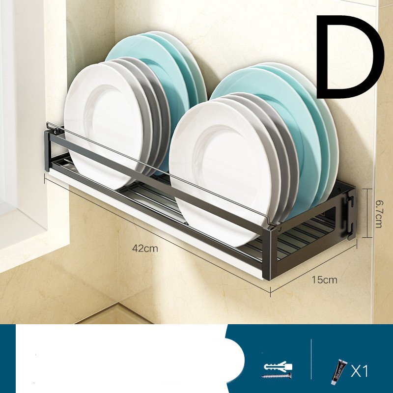 Perforation-free Wall-mounted Knife Storage Rack For Kitchen - Image 5