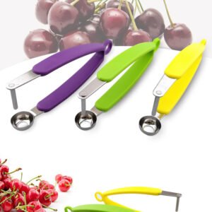 Stainless Steel Cherry Red Date Pitting Device Kitchen Utensils