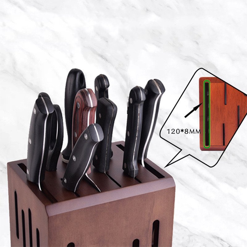 Household Kitchen Knife Holder Kitchen Wall-mounted Ventilated Knife Holder - Image 3