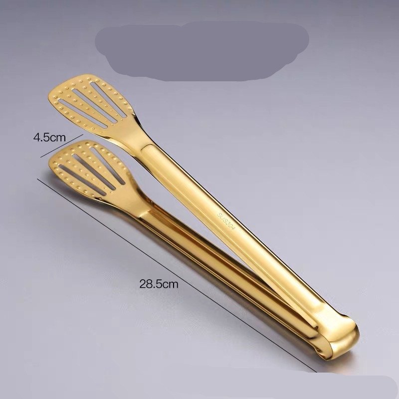 Stainless Steel Titanium Kitchen Grilled Steak Barbecue Bread Clip - Image 5