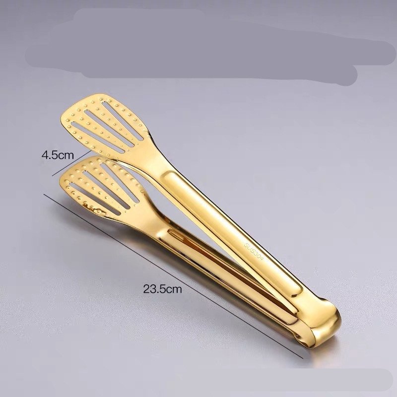 Stainless Steel Titanium Kitchen Grilled Steak Barbecue Bread Clip - Image 4