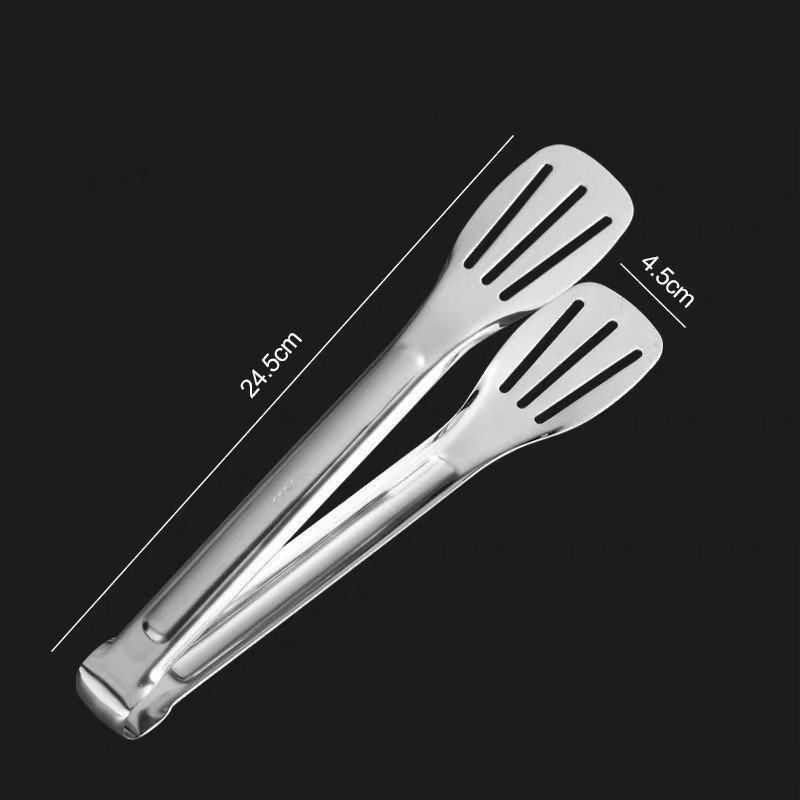 Stainless Steel Titanium Kitchen Grilled Steak Barbecue Bread Clip - Image 2