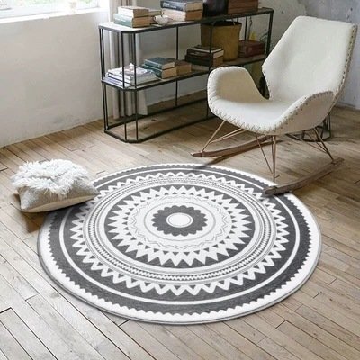 Ins Nordic round carpet - Image 3