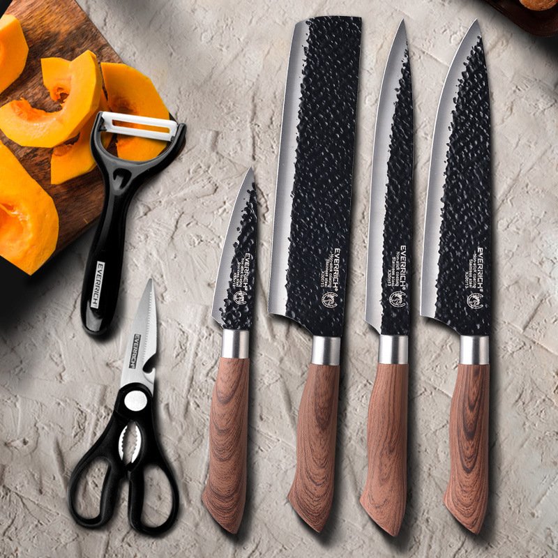 Gift Household Stainless Steel Kitchen Knife Six-piece Set - Image 3