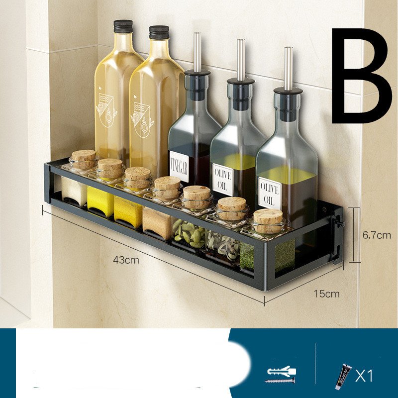 Perforation-free Wall-mounted Knife Storage Rack For Kitchen - Image 3