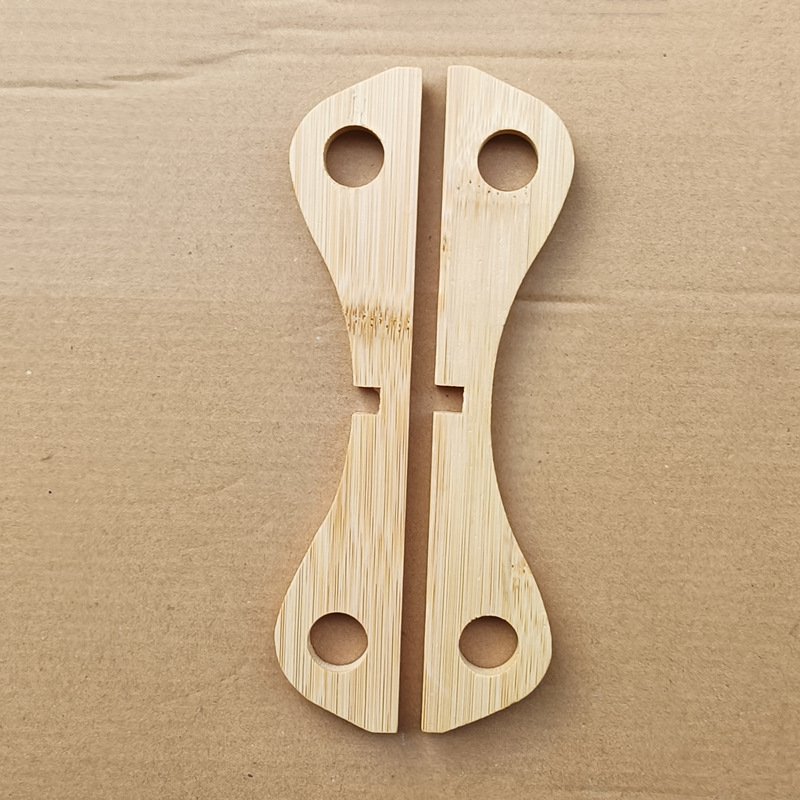 Bamboo Cross Pot Rack Bottom Bracket Insulation Kitchen Supplies - Image 5