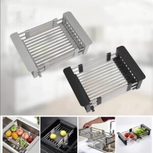 Kitchen sink drain basket