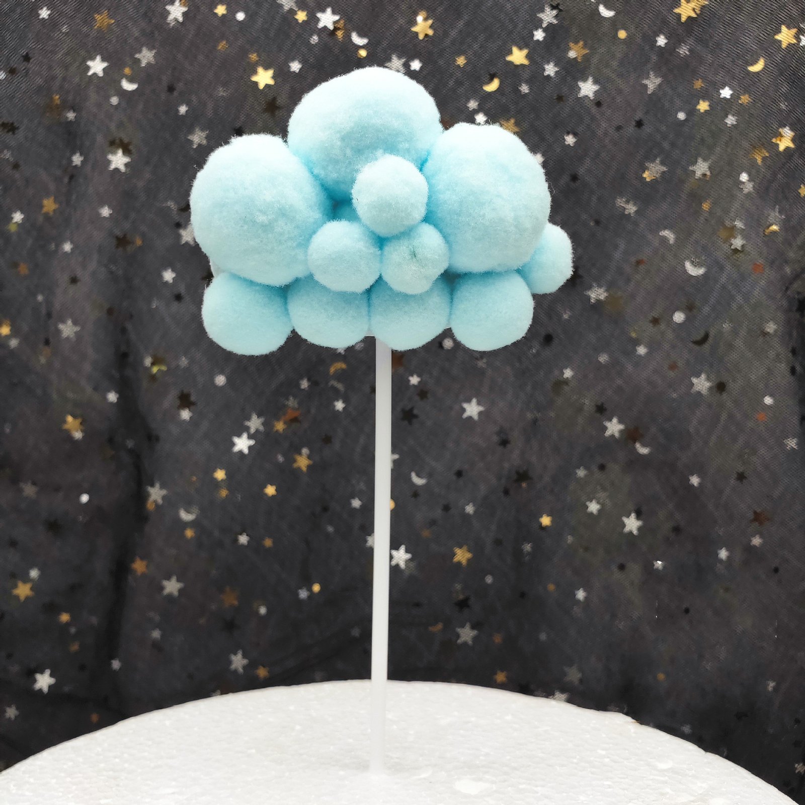 Creative Large And Small Cloud Cake Decoration Card - Image 7