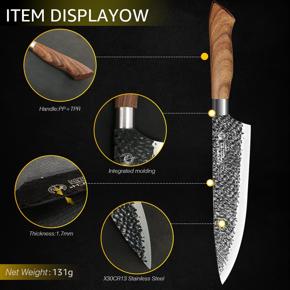 Gift Household Stainless Steel Kitchen Knife Six-piece Set - Image 6