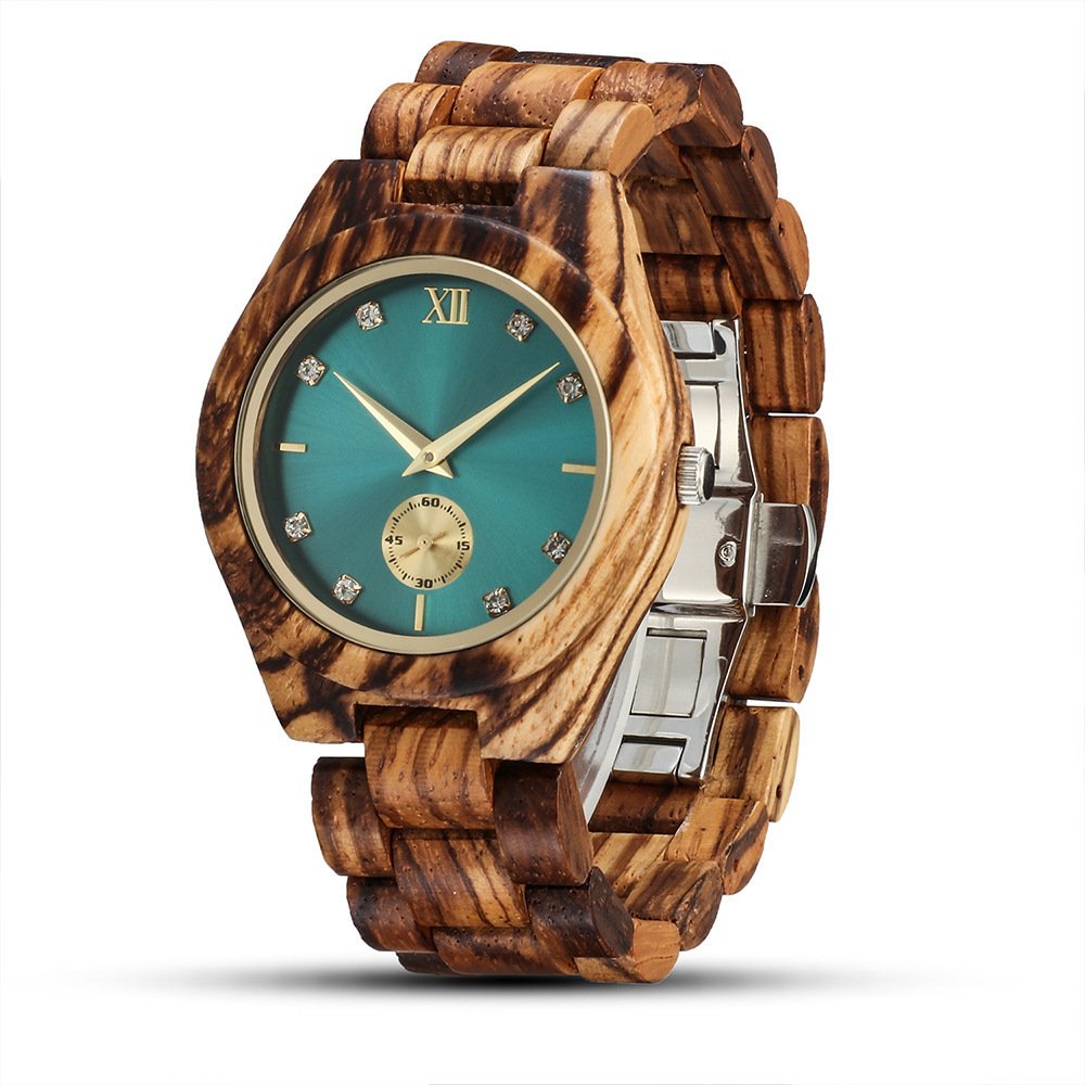 Women's Quartz Wood Watch - Image 2
