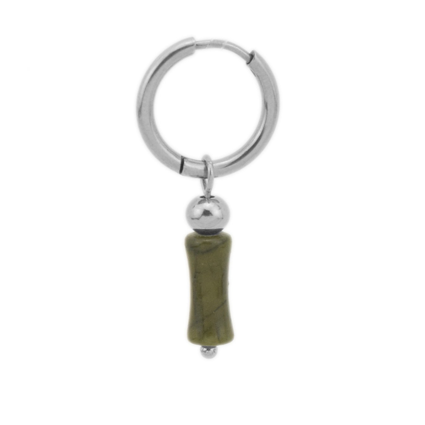 Retro Long Bamboo Pearl Earrings - Image 5