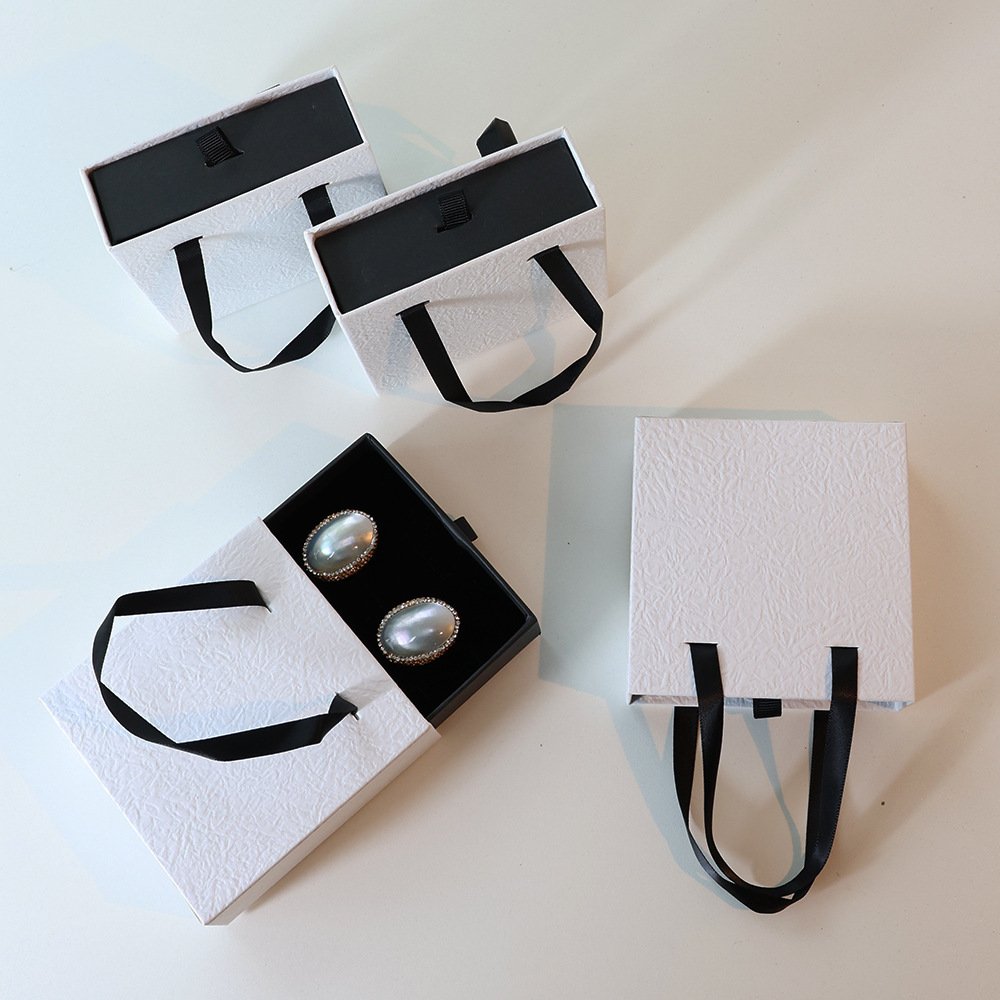 Jewelry Suit Packing Box Retro Style Portable Drawer - Image 5