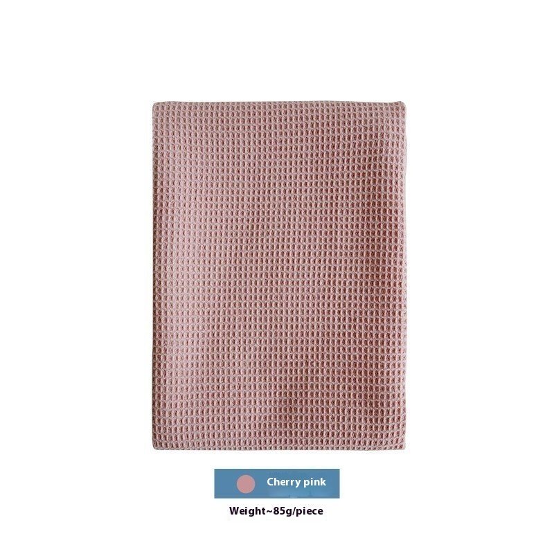 Nordic Style Cotton Rectangular Plain Waffle Tea Towel Kitchen - Image 10