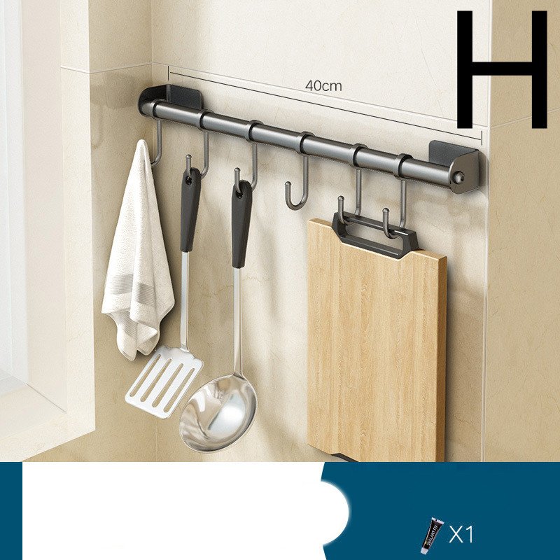 Perforation-free Wall-mounted Knife Storage Rack For Kitchen - Image 8