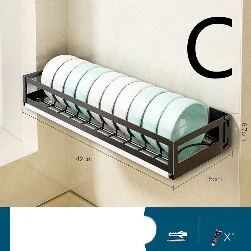 Perforation-free Wall-mounted Knife Storage Rack For Kitchen - Image 4