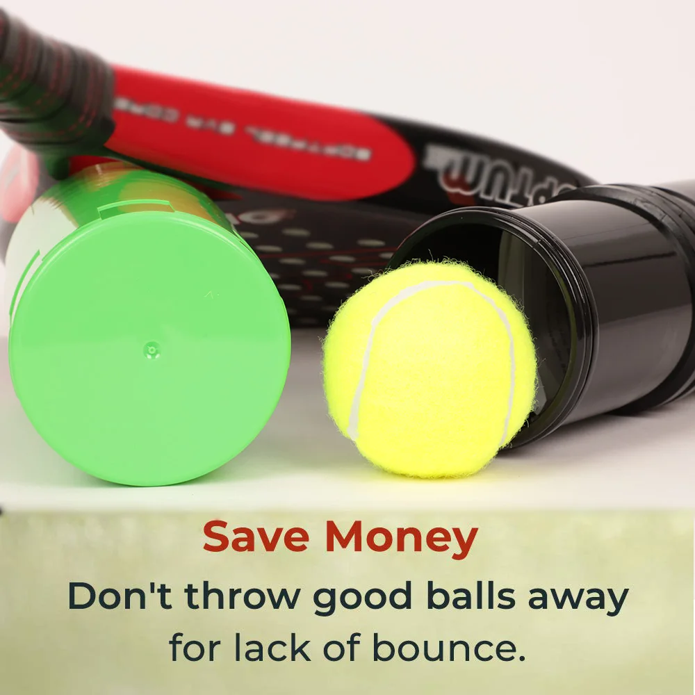 Tennis Ball Saver - Pressurized Tennis Ball Storage That Keeps Balls Bouncing Like New - Image 6