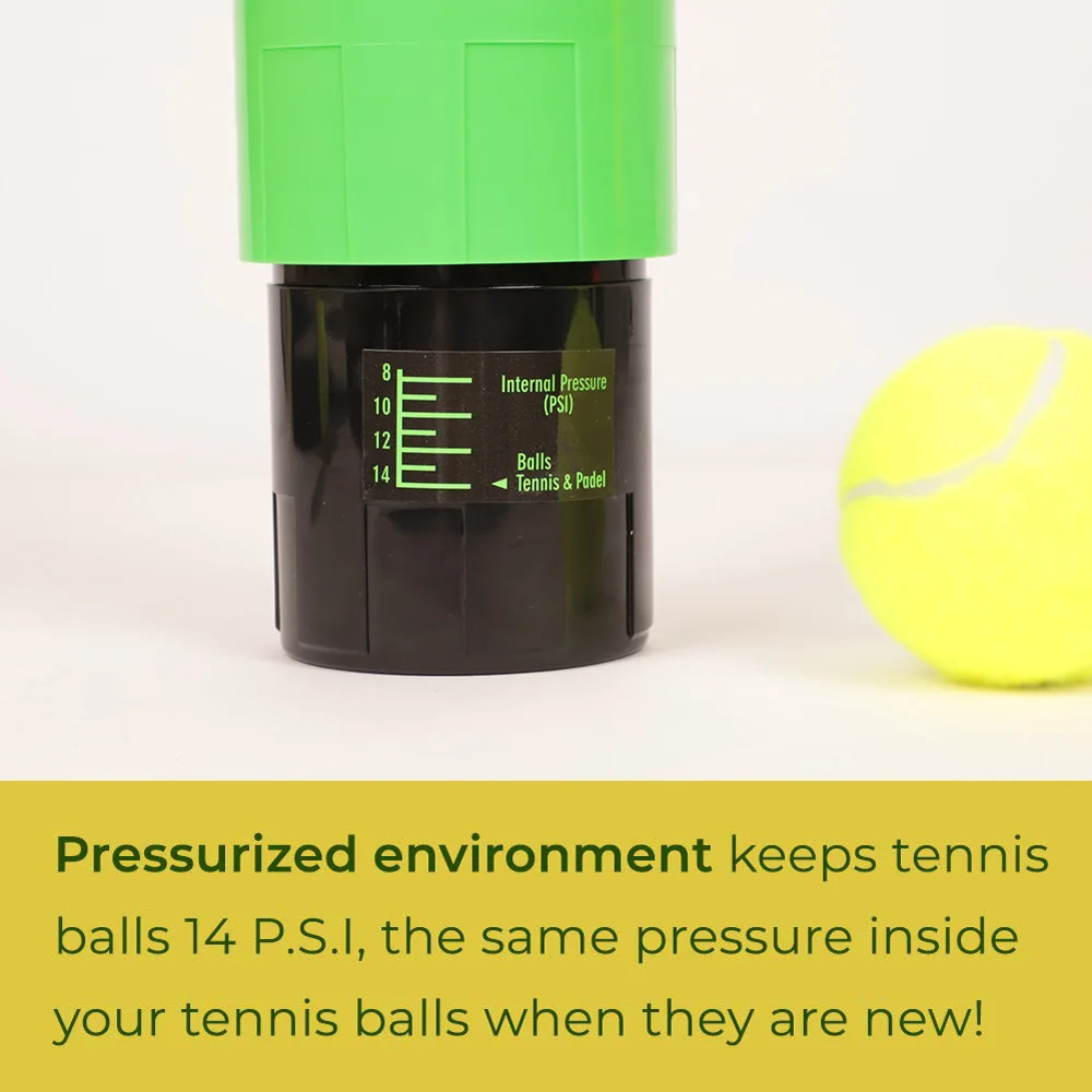 Tennis Ball Saver - Pressurized Tennis Ball Storage That Keeps Balls Bouncing Like New - Image 5