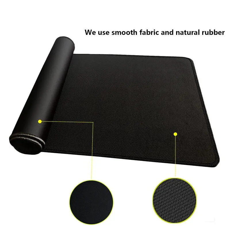 Large Gaming Mouse Pad Gamer Big Mouse Mat Computer Locking Edge MousePad 90x40cm Keyboard Desk Black and White Mice Pad - Image 4