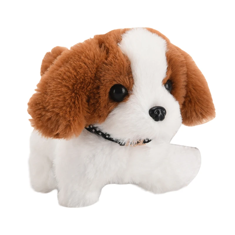 Realistic Plush Simulation Smart Dog Called Walking Plush Toy Electric Plush Robot Dog Toddler Toy Christmas Gift - Image 6