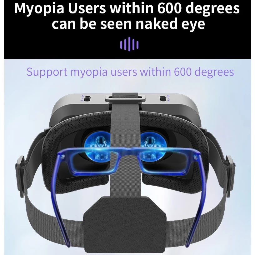 3D Viar Phone Virtual Reality VR Glasses Headset Helmet Devices Smart Lenses Goggles For Smartphones Cell With Controller Hedset - Image 4