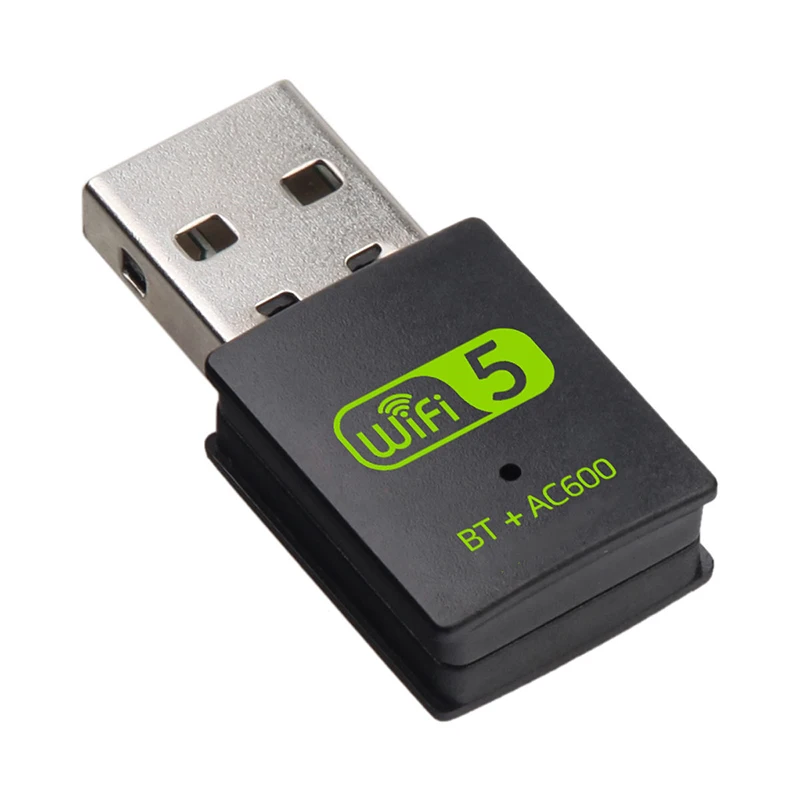 600M Dual-Band Wireless Network Card Drive Free 5G High-Speed Computer Receiver Usb Bluetooth5.0 Wifi 2-In-1 - Image 2