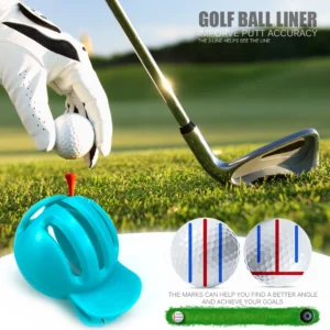 Golf Ball Line Marker Drawing Three Line Clip Template Marker Pen Putting Positioning Aids Golf Sport Accessories
