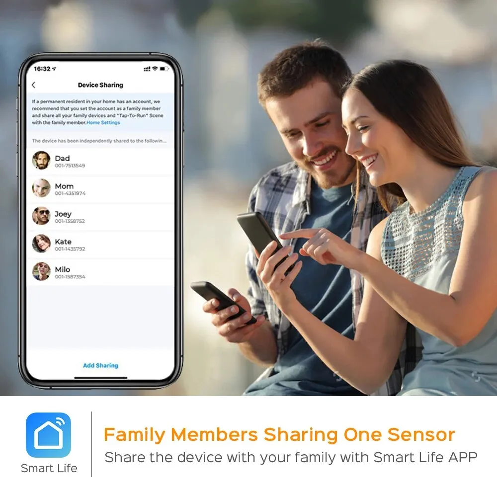 Tuya Smart ZigBee Door Window Sensor Smart Home Wireless Door Open Close Detectors APP Remote Alarm Work With Alexa Google Home - Image 4