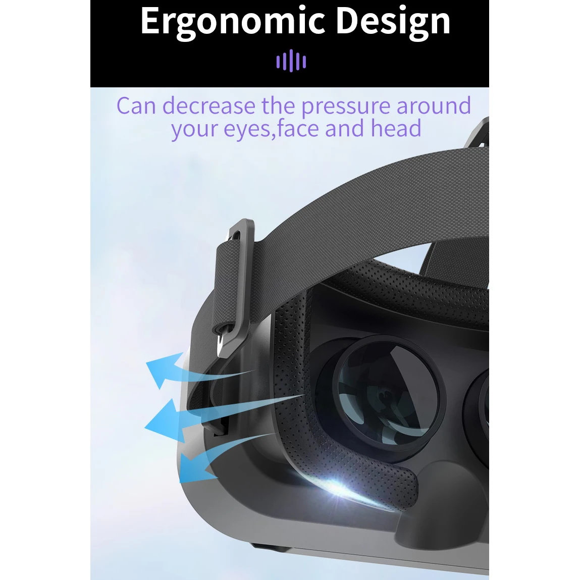 3D Viar Phone Virtual Reality VR Glasses Headset Helmet Devices Smart Lenses Goggles For Smartphones Cell With Controller Hedset - Image 6