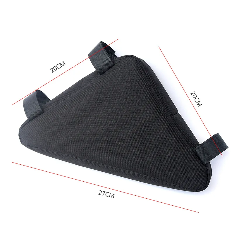 Bicycle Bag Triangle Cycling Bag Bike Bicycle Front Saddle Tube Frame Pouch Bag Holder Outdoor Sport Triangle Bicycle Bag - Image 2