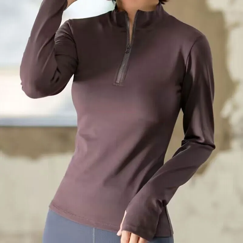 Long Sleeve Yoga Shirts Sport Top Fitness Yoga Top Gym Top Sports Wear For Women Push Up Running Full Sleeve Clothes - Image 5