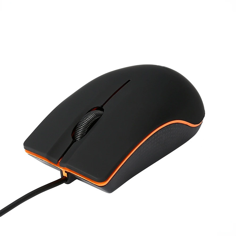 NEW Wired Mouse 1200dpi Computer Office Mouse Matte Black USB Gaming Mice For PC Notebook Laptops Non Slip Wired Gamer Mouse - Image 2