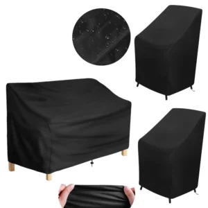 1pc Patio Chair Cover Waterproof Outdoor Garden Furniture Protect Universal Lounge Deep Seat Cover Easy-Going UV Resistant
