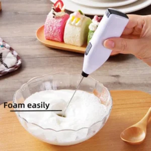 Electric Kitchen Whisk Mixer Home Handheld Mini Egg Beater Kitchen Blender Coffee Milk Tea Beat Up Cream Stirring