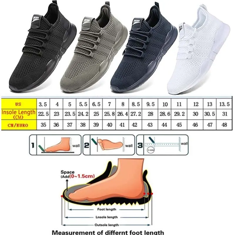 Men Sport Shoes Breathable Mens Walking Shoes Ultralight Sneakers Male Tennis Shoes Homme Anti-slip Running Shoes Tennis Sneaker - Image 6