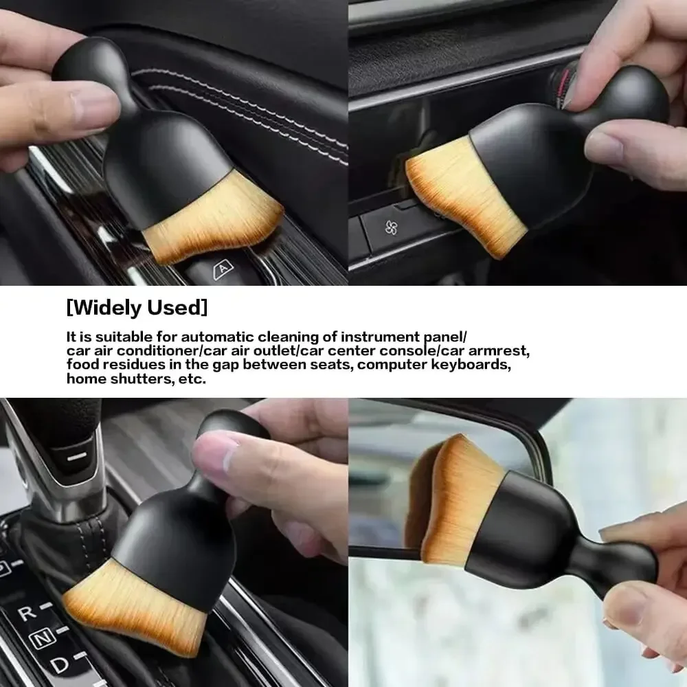 Car Air Conditioner Cleaning Brush Car Air Outlet Crevice Dust Removal Brushes for Car Interior Cleaning Brush Accessories - Image 7