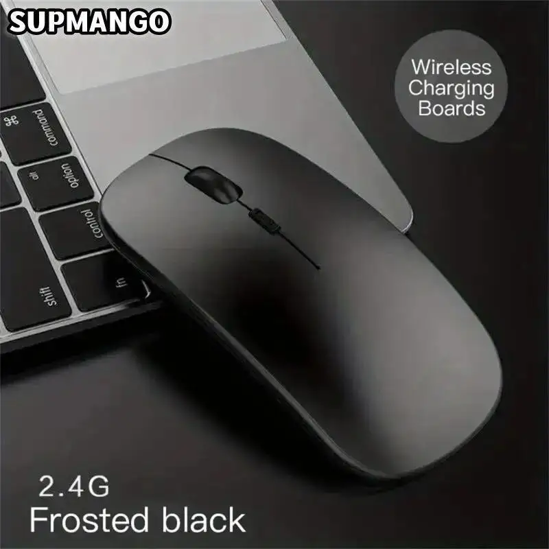 Rechargeable Wireless Mouse With 2.4GHz USB 1600DPI Mouse for Computer Laptop Tablet PC Macbook Gaming Mouse Gam - Image 5