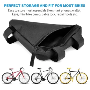 Bicycle Bag Triangle Cycling Bag Bike Bicycle Front Saddle Tube Frame Pouch Bag Holder Outdoor Sport Triangle Bicycle Bag