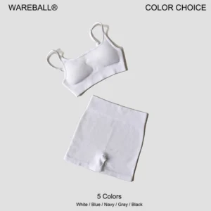 WAREBALL Seamless Yoga Set Female Women's Crop Top Bra Leggings 2PCS Women Outfit Fitness Gym Workout Shorts Sport Wear Gym Suit