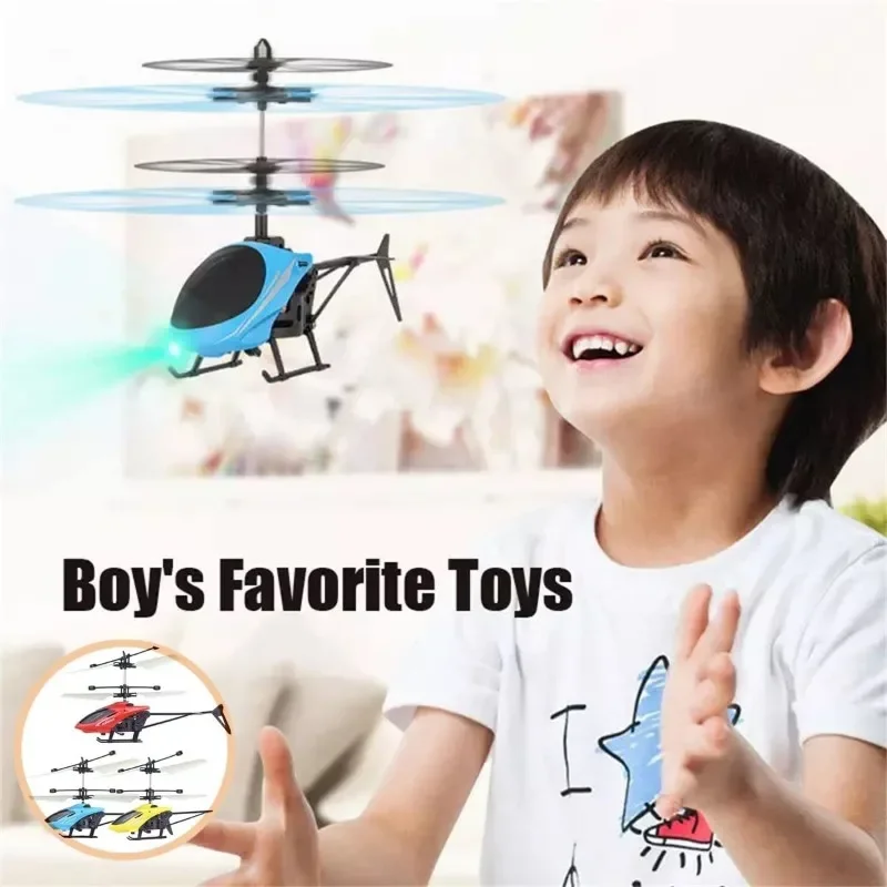 Rechargeable Mini RC Drone Remote Safe Fall-resistant RC Helicopters Drone Children Toys - Image 2