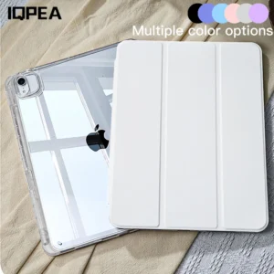 For 2024 iPad Air 6 Case iPad 10th Generation 10.2 7 8th 9th Cover Gen iPad Pro11 4 5 10.9in 12.9 M2 M4 Pencil Holder Case