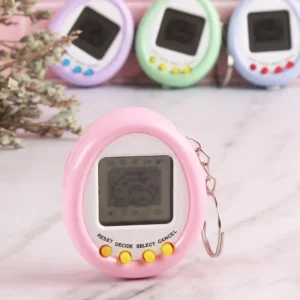 1Pcs 90S Nostalgic Tamagotchi Electronic Pets Console Kid Toy Portable Keyring Funny Virtual Cyber Toy Christmas New Year Gift