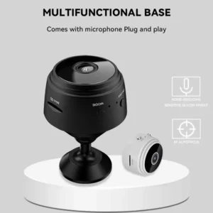 A9 Mini Camera HD 720P Intelligent Home Security IP WiFi Camera Monitor Mobile Remote Camera Mobile Remote Application