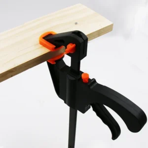 1Pc/5Pcs Woodworking Mini 4 Inch F Clamp Locator Nylon Fast Wooden Board Clamp Metal Fixed Clamp Hand Tool Set