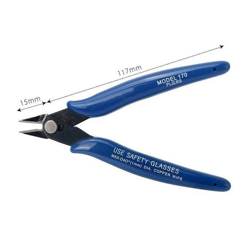 Diagonal Pliers Carbon Steel Pliers Electrical Wire Cable Cutters Cutting Side Snips Flush Pliers Nipper Hand Tools - Image 2