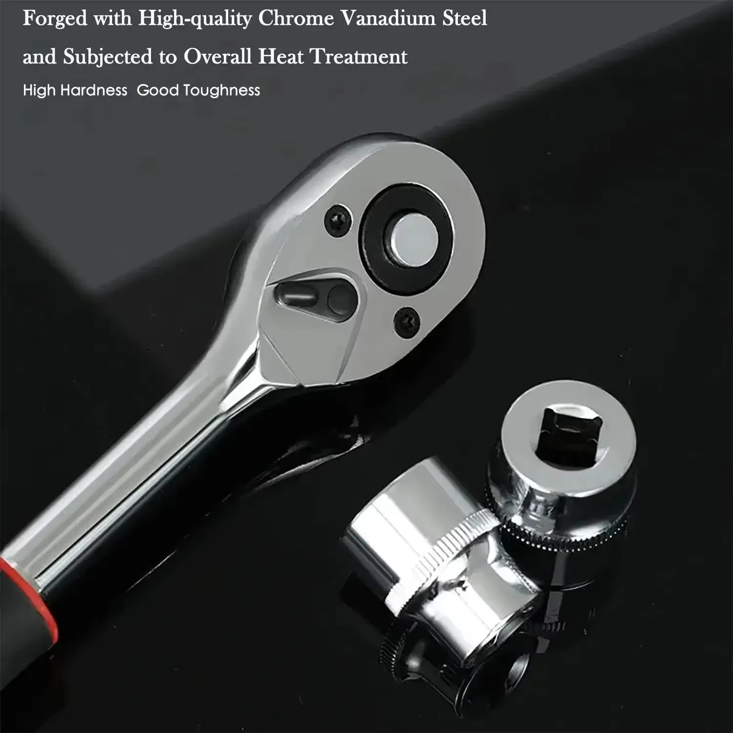 New Upgrade Wrench Socket Set Hardware Car Boat Motorcycle Bicycle Repairing Tool - Image 4
